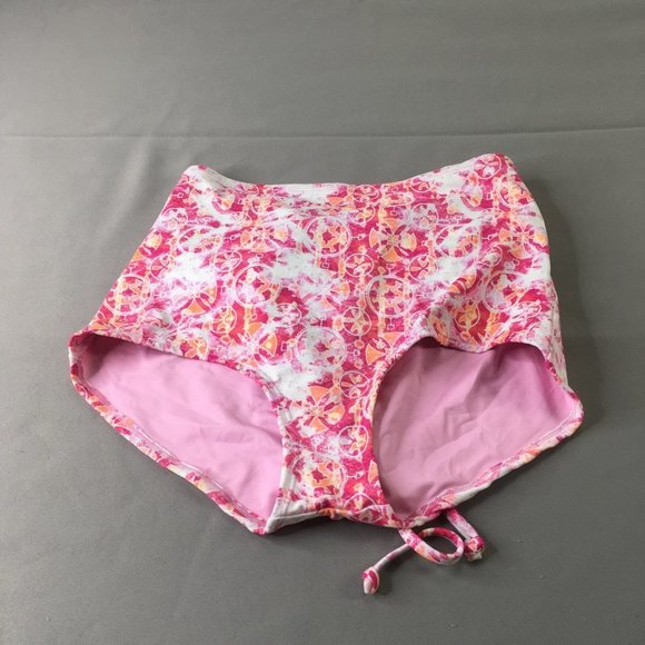 Adore Me High Waist Bikini Y2K Swimwear Back Tie Medium Bathing Suit Bottom - Picture 1 of 7
